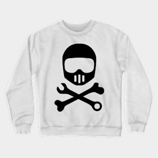 Helmet Bones N Tools (black) Crewneck Sweatshirt